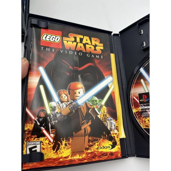 Lego Star Wars The Video Game (Sony PlayStation 2, 2005) Complete CIB PS2 Tested - Picture 6 of 9